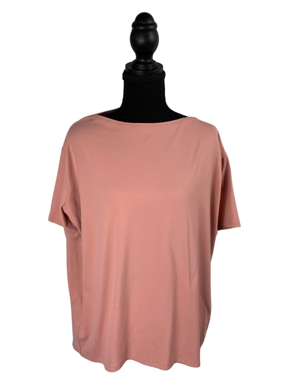lululemon Drapey Softstreme Boatneck Short-Sleeve Shirt Pink 6 Athleisure Gym